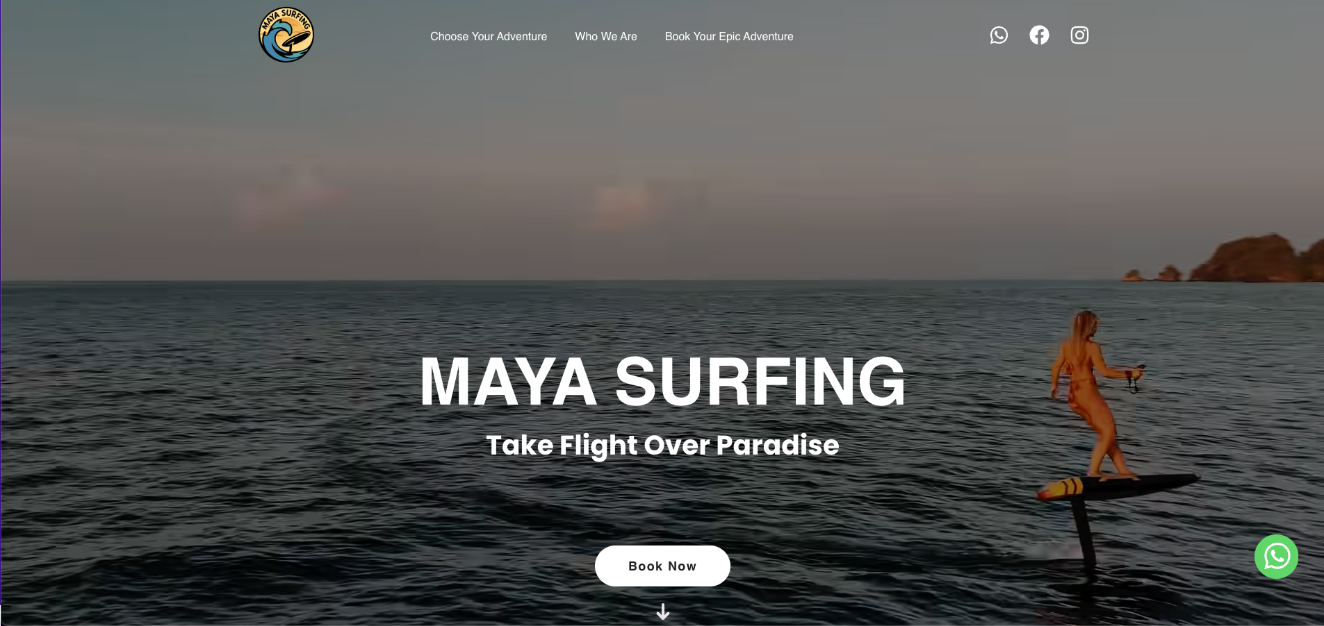Maya Surfing